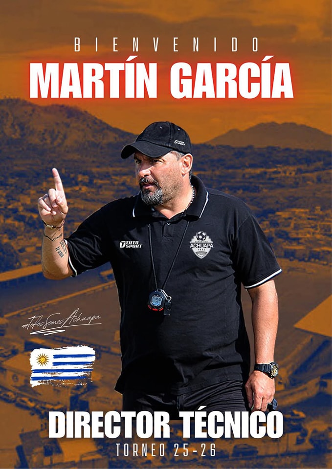 Martín García Curbelo: Nuevo DT de Achuapa para la Temporada 2025-26