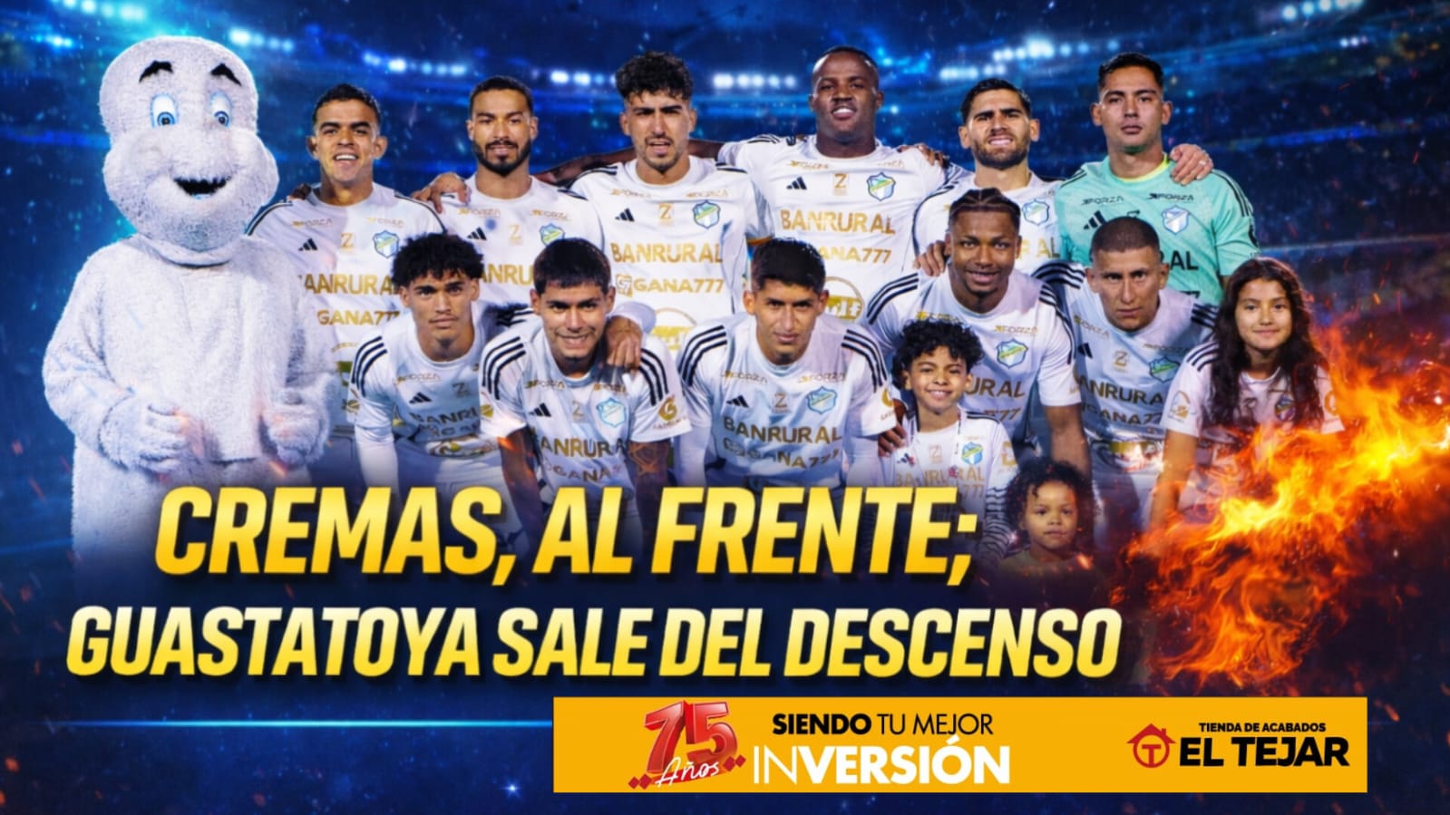 La jornada 19: Comunicaciones, manda; Guastatoya sale del descenso